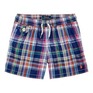 Polo Ralph Lauren Shirts Mens Size‎ 2XL Traveler Swim Cruise Plaid Blue